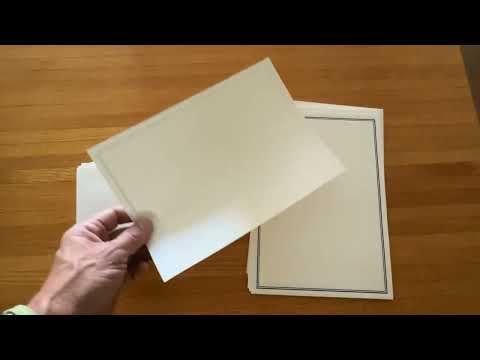 Paper Envelope Set Medium A5