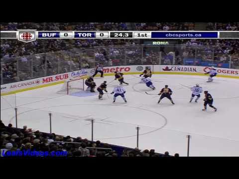 Sabres @ Maple Leafs - Mikhail Grabovski Scores - 101106