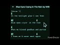Willy Nelson,  Blue Eyes Cryin in the Rain, guitar chords and lyrics.