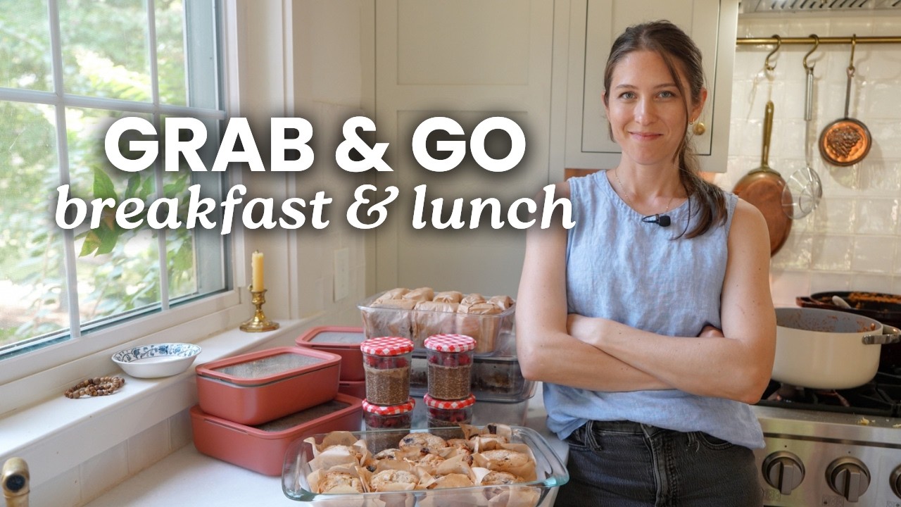 Meal Prep for Kids & Teens | Easy Breakfasts & Lunches for the Week