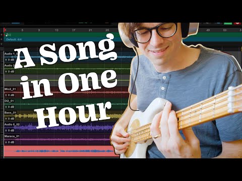 Writing and recording a song in one hour