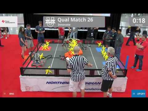 2017 VEXU Innovate Q26 - BNS vs UPQR1 - 36 to 15