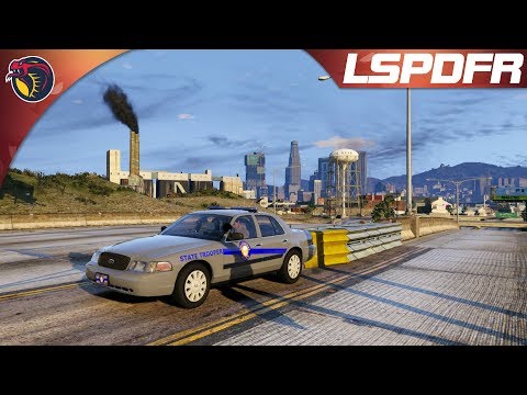 GTAV LSPDFR POLICE MOD Ep191: SHOOTOUT IN METRO LOS SANTOS! ALL SUSPECTS 11-44!