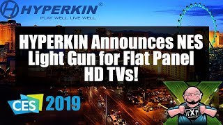Play Duck Hunt on Flat Panel TVs! HYPERKIN Announces NES Light Gun for Flat Panel HD TVs!