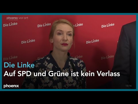 DIE LINKE: Parteivorsitzende Schwerdtner und van Aken zu aktuellen politischen Themen | 09.12.24