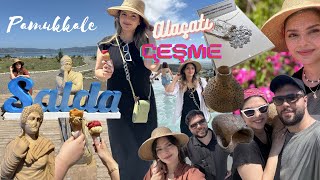 #TatilBudur ile SALDA &PAMUKKALE &ÇEŞME &ALAÇATI Turu 🌊☀️🚌 Tur ile gez