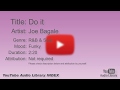Do It Joe Bagale R B Soul Funky YouTube Audio Library BGM