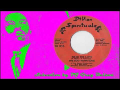 Gospel Funk 45 - The Southern Sons - 'I need the Lord'