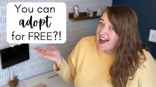 How to adopt for free!