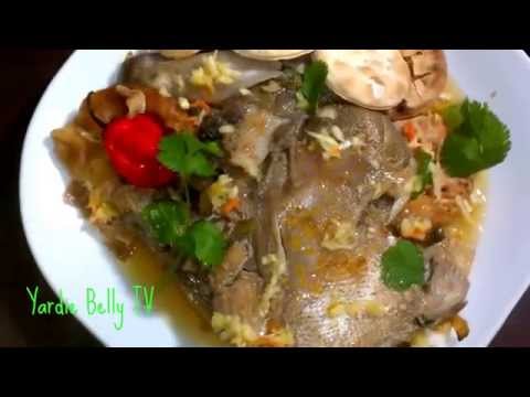 Oven Roasted Grouper Heads