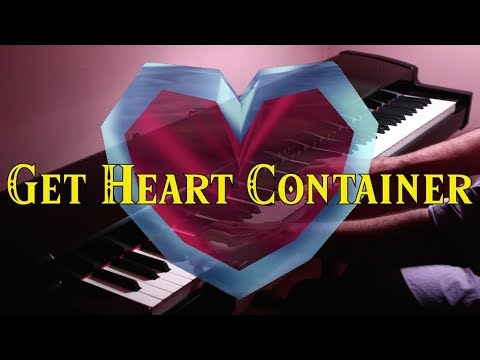 The Legend of Zelda: Ocarina of Time - Get Heart Container - Piano Video