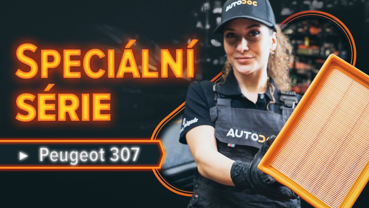 Jak vyměnit vzduchový filtr na Peugeot 307 SW – návod k výměně