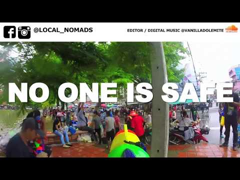 Songkran Water Fight in Chiang Mai, Thailand - LOCAL NOMADS