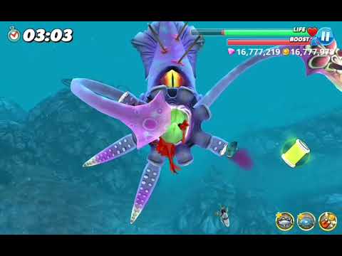 Meltdown shark vs colossal squid!!!🐙vs🦈