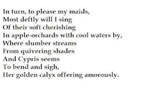 "Adown the Lesbian Vales" by Michael Field (poetry)