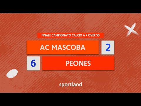 HIGHLIGHTS • Finale Campionato Calcio a 7 Over 50 - AC Mascoba vs Peones