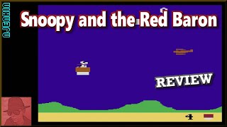 Snoopy and the Red Baron - on the Atari 2600 - with Commentary !!