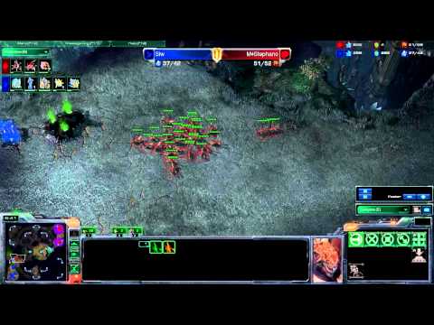Starcraft 2 - Siw [P] vs Stephano [Z] (komentarz)