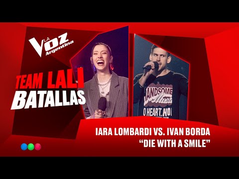 Iara Lombardi vs. Iván Borda - “Die with a smile” - Battles - The Voice Argentina 2025