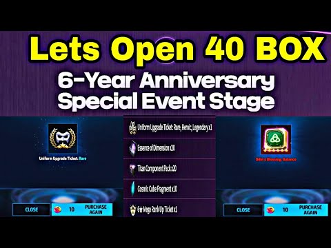 Special Party Event 40 Box Open | Free Odin Blessing Or Clear tickets? - Marvel Future Fight