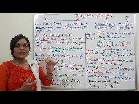 Class (53) = Glycosides (Part 03) | Types of Glycosides | Classification of Glycosides (Part 01) Video