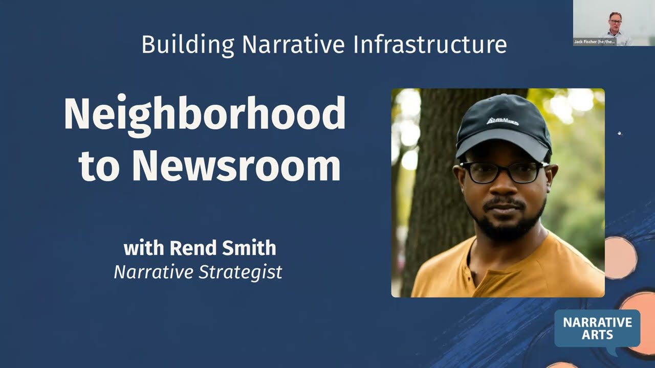 Watch the Neighborhood to Newsroom webinar on YouTube