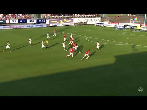 Gustav Granaths galna dribbling och Diego Campos strut Degerfors - Varberg 2022-08-14