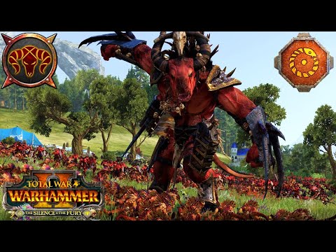 UNLEASH THE GHORGON! - Bloodbrute Behemoth - The Silence and the Fury DLC - Total War Warhammer 2