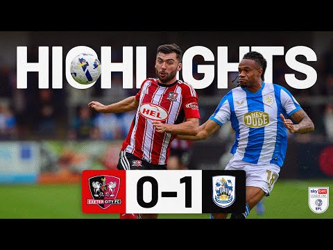 HIGHLIGHTS: Exeter City 0 Huddersfield Town 1 (27/9/25)  Exeter City Football Club