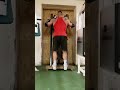 Shoulders and calves 3 weeks out part 1