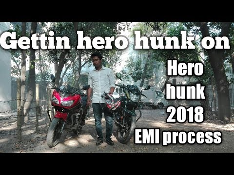How To Buy Hero Hunk 2018 On EMI on Bangladesh || My friend get a new bike Video