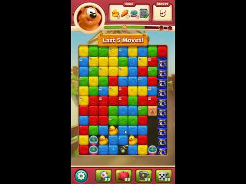 Toon Blast Level 7867 - NO BOOSTERS 🐻🐺🐱 | SKILLGAMING ✔️