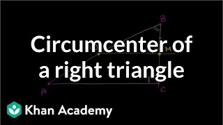 Circumcenter of a Right Triangle