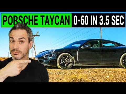 Thumbnail for Porsche Taycan Will Compete with Tesla with 0-60 in 3.5 Seconds by Porsche Taycan, Porsche, video, WiLL, Car, Van, vide