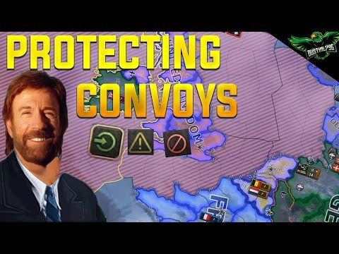 HOI4 How to Protect Convoys (Hearts of Iron 4 MTG Expansion Tutorial)