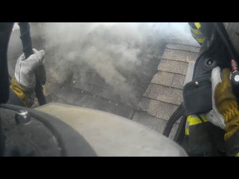 FIRE CAM Helmet Cam Vertical Roof Ventilation-Wichita Fire
