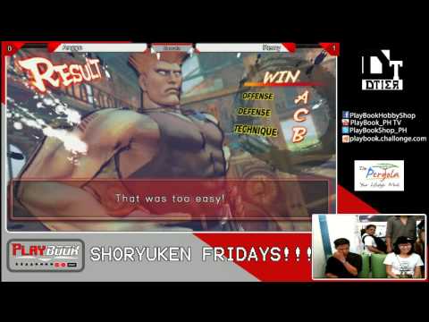 [PlayBookTV Shoryuken Fridays 11.06.15] USF4 Angge VS Remy