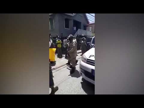 Former Belize City Mayor Zenaida Moya Locked Up in Protest PT 2