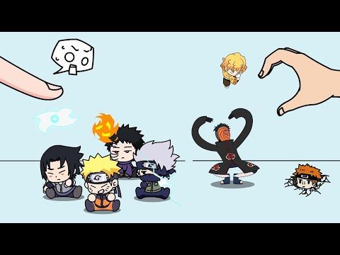 Naruto Characters vs Finger Heart | Complete Episode