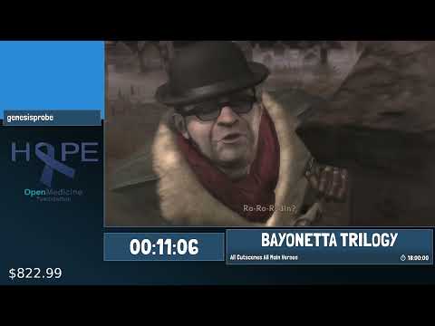 RRLOL4 - Bayonetta Trilogy - All Cutscenes / All Main Verses by genesisprobe [Part 1/4]