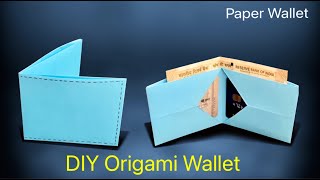 How to Make a Cute Paper Wallet | Origami paper Purse |Origami Wallet|DIY Mini Paper Wallet/Craft