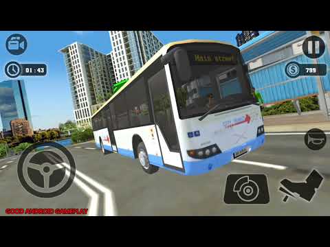 Sea Bus Driving: Tourist Coach Bus Duty Driver - Metro Bus Unlocked Android GamePlay FHD