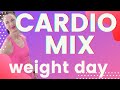 60 MIN WORKOUT LOW IMPACT CARDIO HEAVY WEIGHT PUSH AT HOME METABOLIC WORKOUTS FOR WOMEN OVER 40