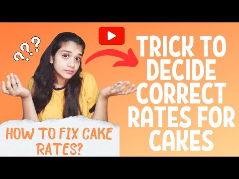 How homebakers can fix your cake rates ? ✨ Tricks with details information and discussion 😍