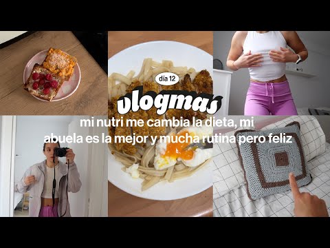 VLOGMAS 12 | Diet change, my grandmother is the best and a happy routine day!