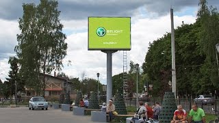 preview picture of video 'LED Screen, Konakovo, Russia'