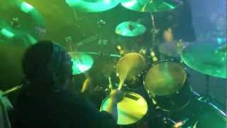 God Forbid -- Force-Fed -- Live Drum Cam -- 11/17/12 Scout Bar - Houston, TX