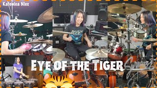 Download lagu Survivor ~ Eye Of The Tiger - Rocky [ cover ] Drums & Percussion by Kalonica Nicx mp3