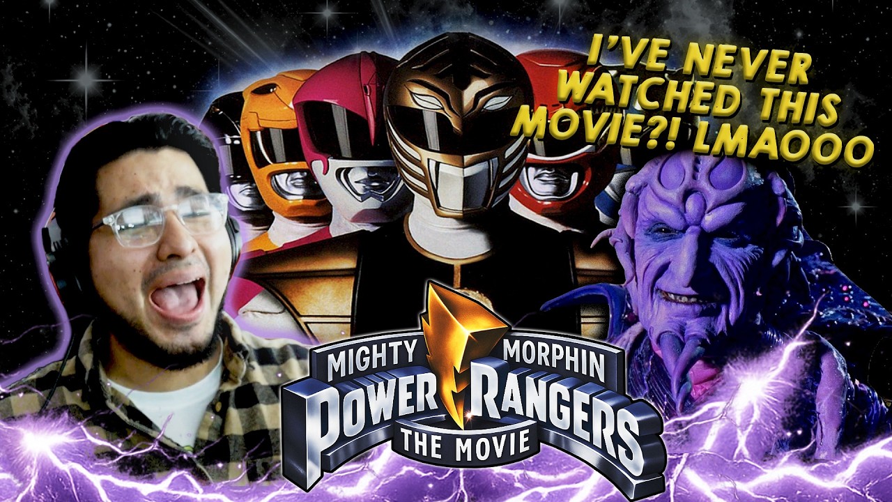 His FIRST Time Watching MMPR The Movie…🤯🤯