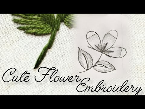 Cute Flower Embroidery
